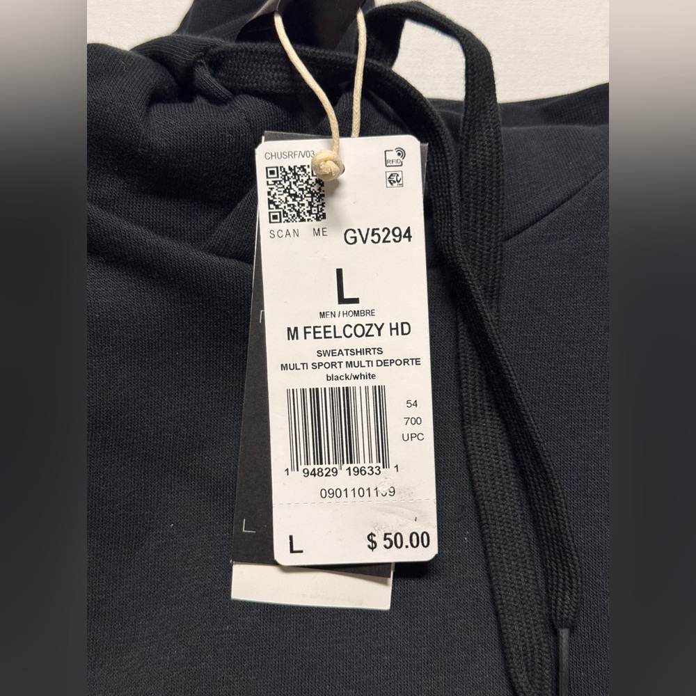 Brand New Adidas Essentials Fleece Hoodie - Picture 4 of 9